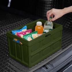 Nils Skladacia prepravka Camp NCB4007 s dreveným vekom 2v1 9L zelená