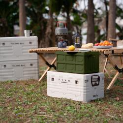 Nils Skladacia prepravka Camp NCB4007 s dreveným vekom 2v1 9L zelená