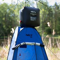 Nils Skladací prezliekacia/sprchovacia kabína Camp NC1706 modrá