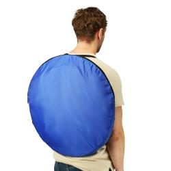 Nils Skladací prezliekacia/sprchovacia kabína Camp NC1706 modrá