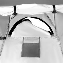 Nils Skladacia prezliekacia/sprchovacia kabína Camp NC1706 sivá