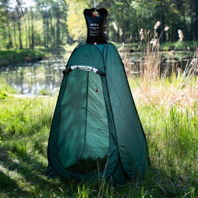 Nils Skladacia prezliekacia/sprchovacia kabína Camp NC1706 zelená
