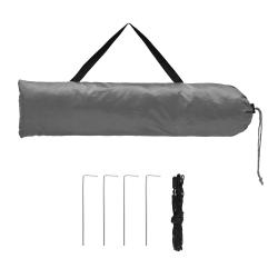 Nils Skládací převlékací / sprchovací kabina Camp NC3025 šedá