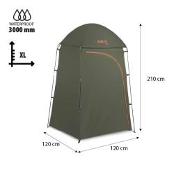 Nils Skládací převlékací / sprchovací kabina Camp NC3025 zelená