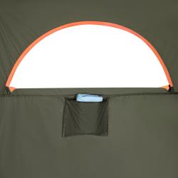 Nils Skládací převlékací / sprchovací kabina Camp NC3025 zelená