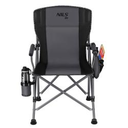 Nils Skládací rybářské křeslo Camp NC3309 šedo-černé