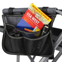 Nils Skládací rybářské křeslo Camp NC3309 šedo-černé