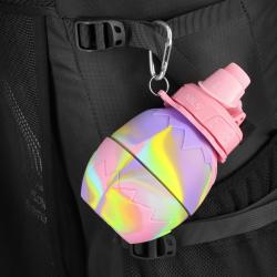 Nils Skladacia silikónová fľaša Camp NC4102 700ml ružová