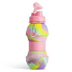 Nils Skladacia silikónová fľaša Camp NC4102 700ml ružová