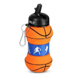 Nils Skládací silikonová láhev Camp NC4104 550ml basketbal Nils Skládací silikonová láhev Camp NC4104 550ml basketbal