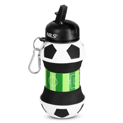 Nils Skládací silikonová láhev Camp NC4104 550ml fotbal
