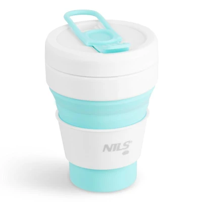 Nils Skládací silikonový hrnek Camp NC4103 355ml mátový Nils Skládací silikonový hrnek Camp NC4103 355ml mátový