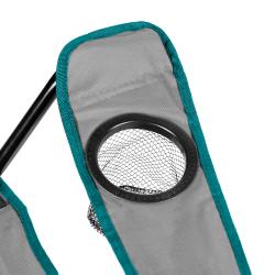 Nils Skladacia stolička Camp NC3044 sivá