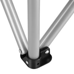 NILS CAMP Skládací židle NC3079 šedá-zelená