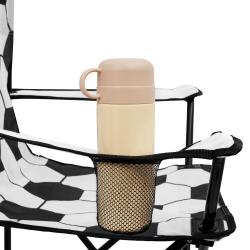 Nils Skládací židle Camp NC3303 bílá/černá