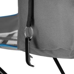 Nils Skladacia stolička Camp NC3706 sivá