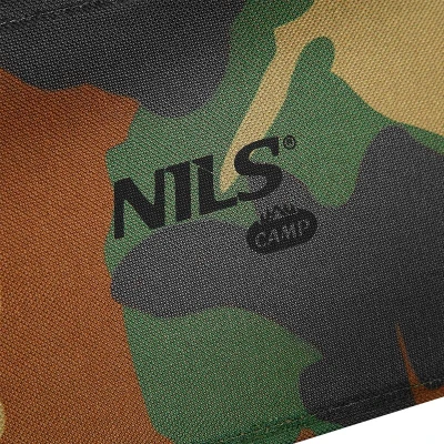 NILS CAMP Skládací židle s úložným prostorem NC3012 maskáčová