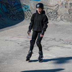 Nils NA20001 čierne slalomové kolieskové korčule