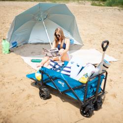 Nils Slunečník Camp NC7822 XL 190 cm modrý