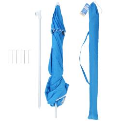 Nils Slunečník Camp NC7822 XL 190 cm modrý