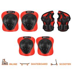 Nils Souprava chráničů Extreme H210 červená