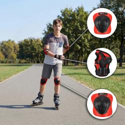 Nils Souprava chráničů Extreme H210 červená