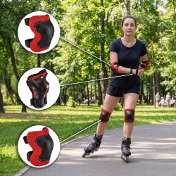 Nils Souprava chráničů Extreme H320 červená