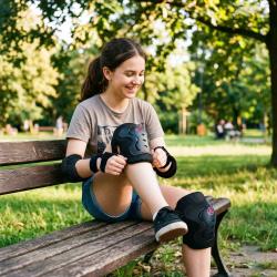 Nils Souprava chráničů Extreme H320 Fly růžová