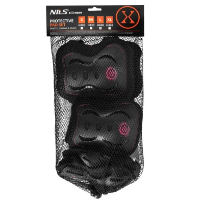 Nils Souprava chráničů Extreme H320 Fly růžová