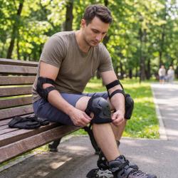 Nils Souprava chráničů Extreme H320 zlatá