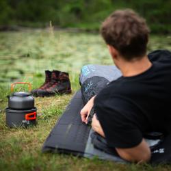 Nils NC1705 Ultralight čierny/mätový spacák