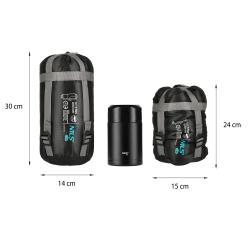 Nils NC1705 Ultralight černý/mátový spací pytel