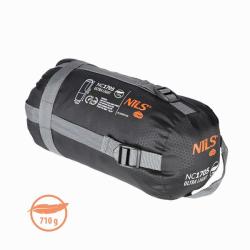 Nils NC1705 Ultralight černý/oranžový spací pytel