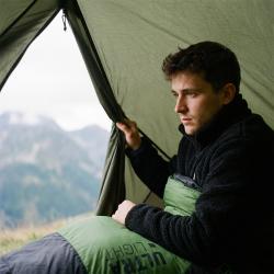 Nils NC1705 Ultralight černý/zelený spací pytel