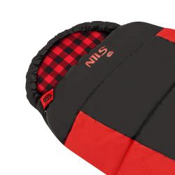 Nils Camp NC2003 čierno-červený spacák