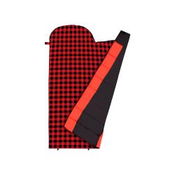 Nils Camp NC2003 čierno-červený spacák