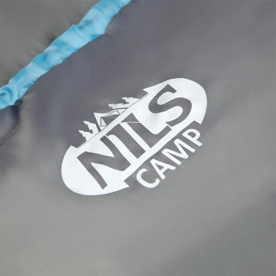 NILS CAMP Spací pytel NC2008, šedý/mentolový
