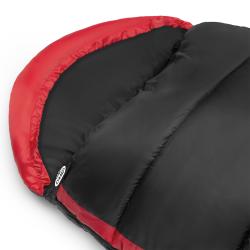NILS Spací pytel NC2012, černý/červený