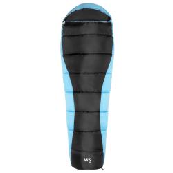 NILS CAMP Spací pytel NC2012, černý/modrý