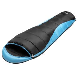 NILS CAMP Spací pytel NC2012, černý/modrý