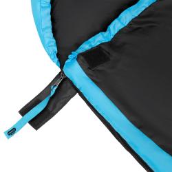 NILS CAMP Spací pytel NC2012, černý/modrý