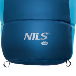 Nils NC2012 sivý/modrý spacák