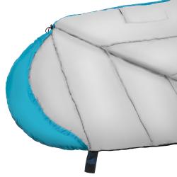 Nils NC2012 sivý/modrý spacák