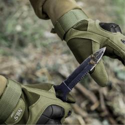 NILS CAMP Taktické rukavice NC1798 zelené