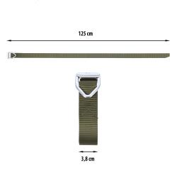 NILS CAMP Taktický opasok NC1728 zelený 125 cm