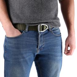 NILS CAMP Taktický opasok NC1728 zelený 125 cm