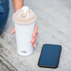 NILS CAMP Termohrnek NCB18 bílý