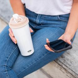 NILS CAMP Termohrnek NCB18 bílý