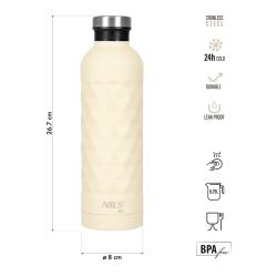 Nils Termofľaša Camp NC3805 béžová 750 ml