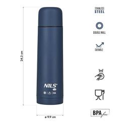 Nils Termoska Camp NC3803 modrá 500 ml